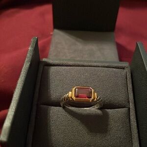 David Yurman Novella Ring 18K and Sterling Silver